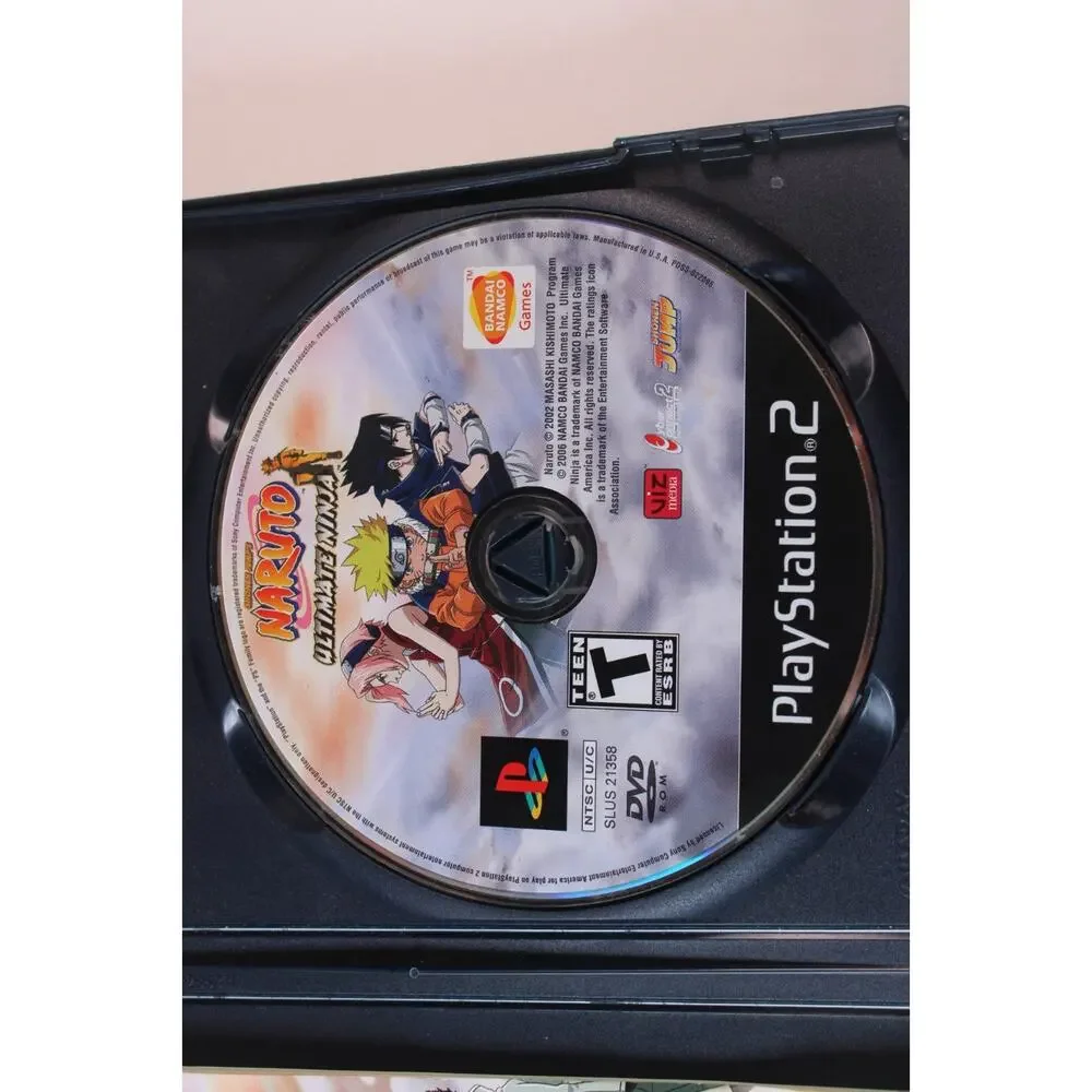 Naruto: Ultimate Ninja (Sony PlayStation 2, 2006, PS2) Complete, Authentic
